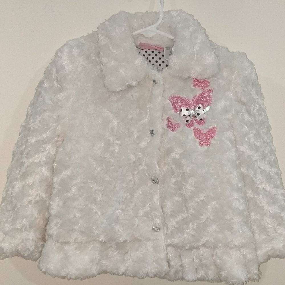 Faux Fur Dress Coat